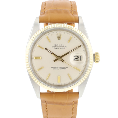 Rolex - Datejust 36 Steel Gold Silver Dial