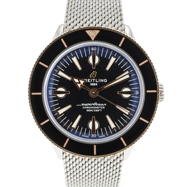 Breitling - Superocean Heritage ’57 Steel Everosegold Black Dial NEW 2025