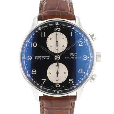 IWC - Portugieser Chronograph Black Dial