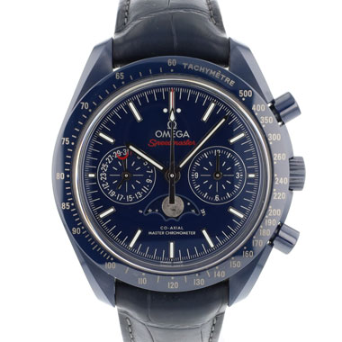 Omega - Speedmaster Professional Moonwatch Moonphase Blue Ceramic