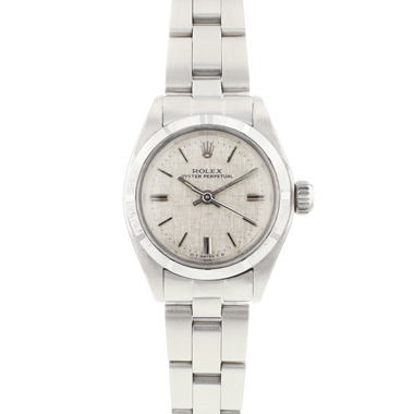 Rolex - Oyster Perpetual 26 Lady Linen dial