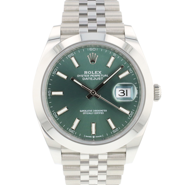 Rolex - Datejust 41 Jubilee Mint Green NEW 2025