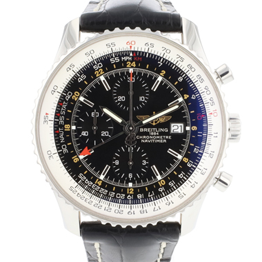 Breitling - Navitimer World GMT Chronograph Black Dial